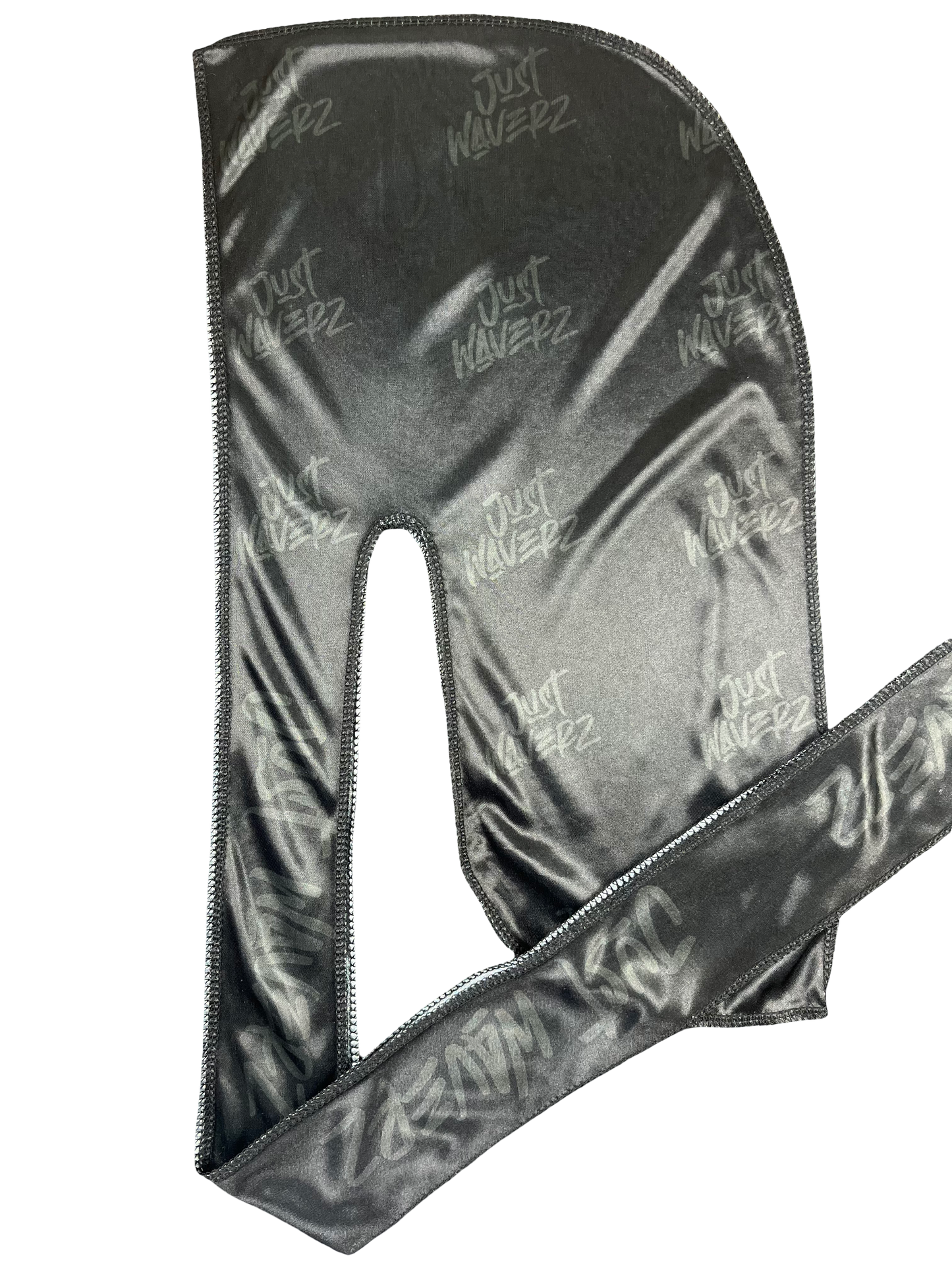 Black on Black Silky Durag