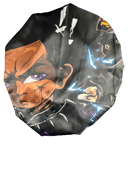 Boondocks Black Panther Doubled Layered Bonnet