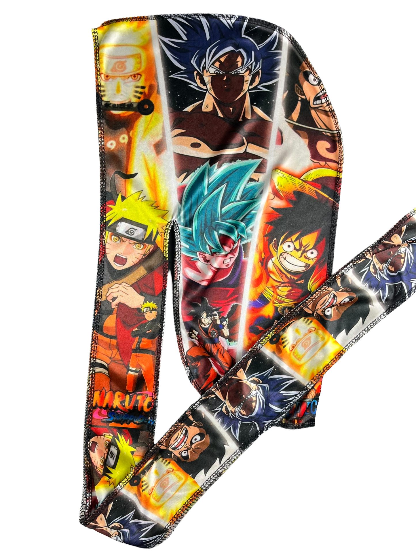 Naruto/Goku/One Piece Silky Durag