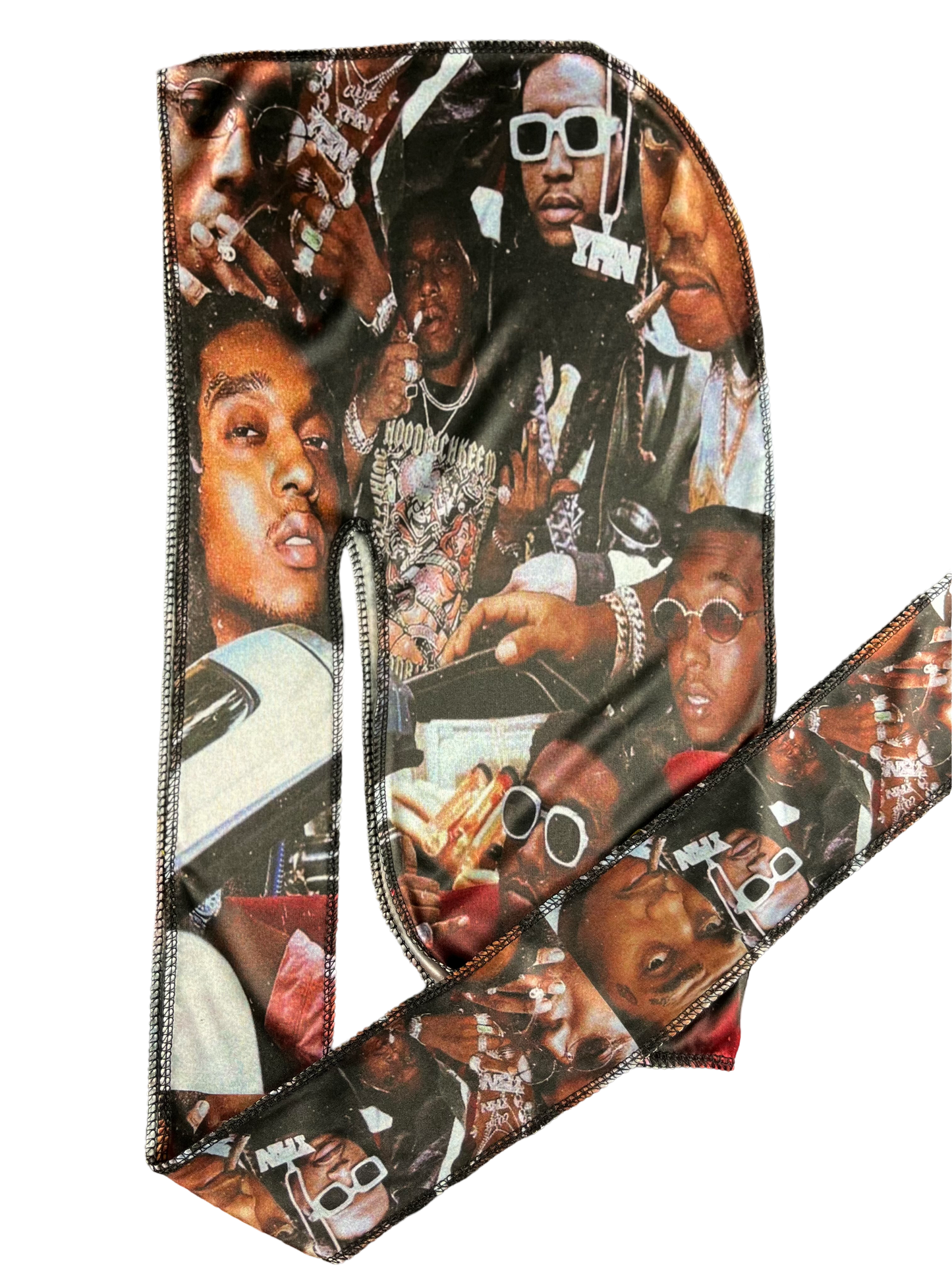 TakeOff Collage Silky Durag