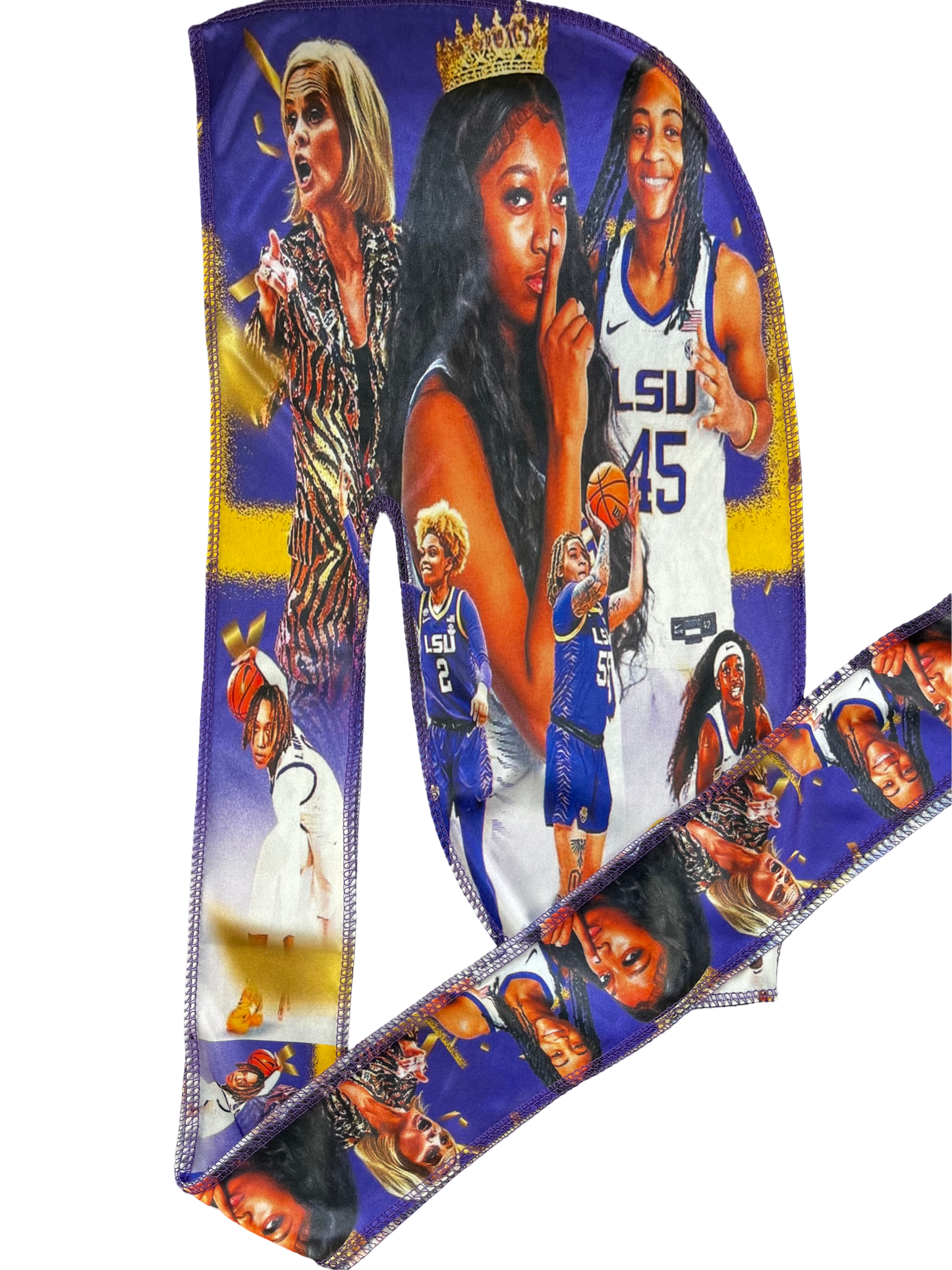 LSU Championship Silky Durag