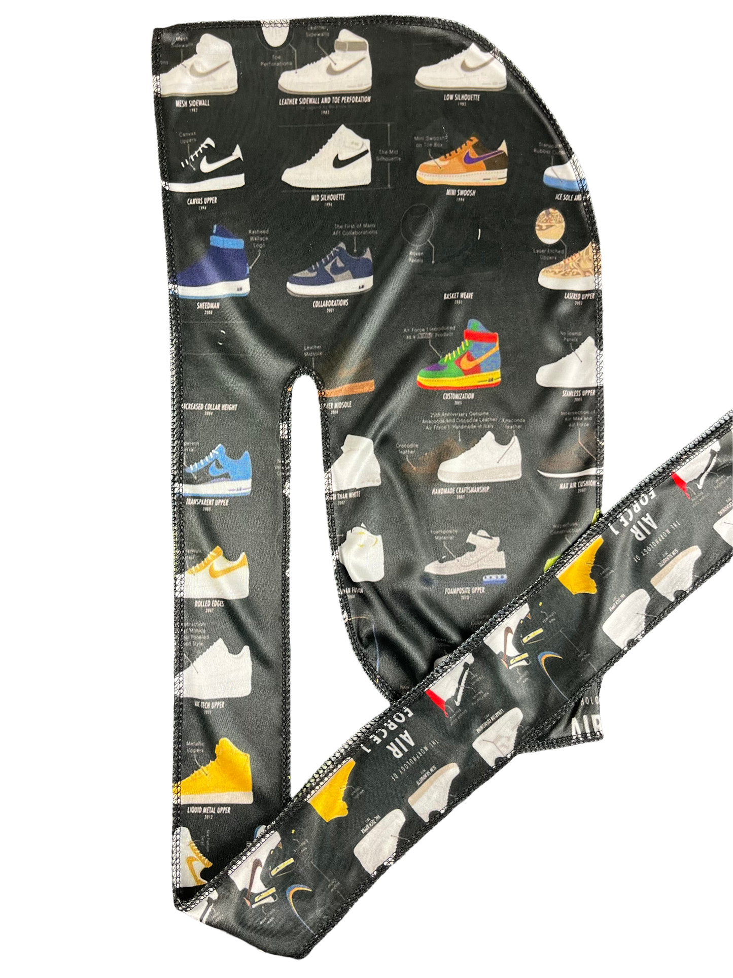 Air Force One Sneakers Silky Durag