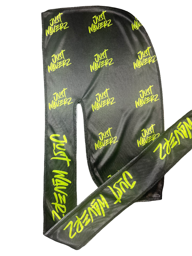 Slime Black Silky Durag